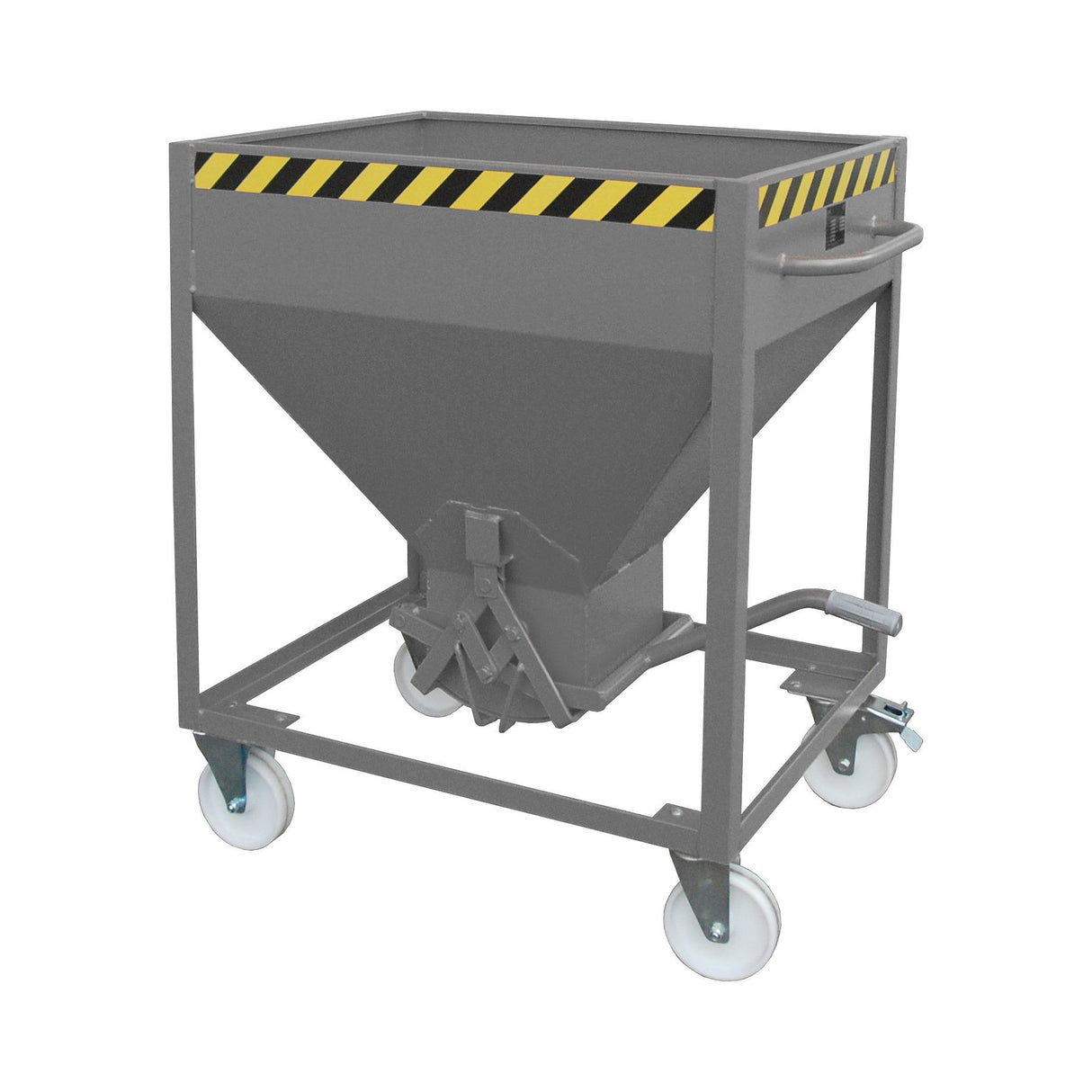 BAUER Südlohn Silobehälter Typ SR 375 RAL 7005 Mausgrau - Art.-Nr. 4437-05-0000-5