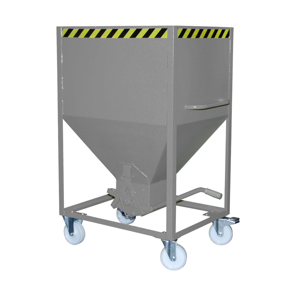 BAUER Südlohn Silobehälter Typ SR 600 RAL 7005 Mausgrau - Art.-Nr. 4437-06-0000-5