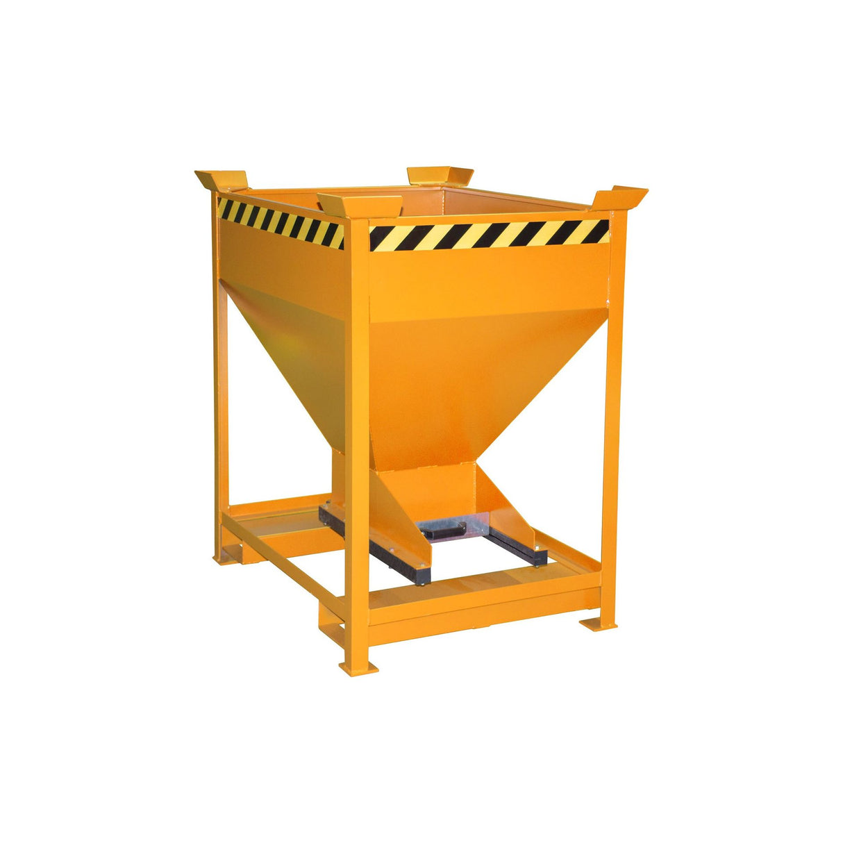 BAUER Südlohn Silobehälter Typ SG-D 375 RAL 2000 Gelborange - Art.-Nr. 4437-07-0000-1