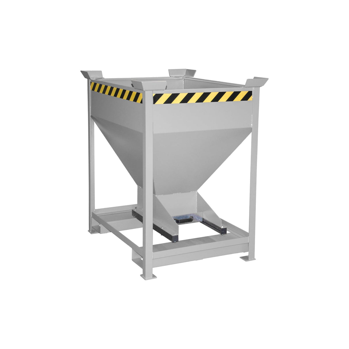 BAUER Südlohn Silobehälter Typ SG-D 375 RAL 7005 Mausgrau - Art.-Nr. 4437-07-0000-5