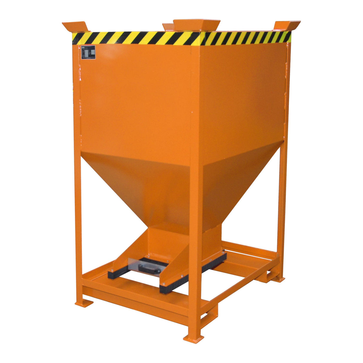 BAUER Südlohn Silobehälter Typ SG-D 600 RAL 2000 Gelborange - Art.-Nr. 4437-08-0000-1