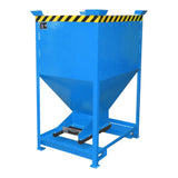 BAUER Südlohn Silobehälter Typ SG-D 600 RAL 5012 Lichtblau - Art.-Nr. 4437-08-0000-3