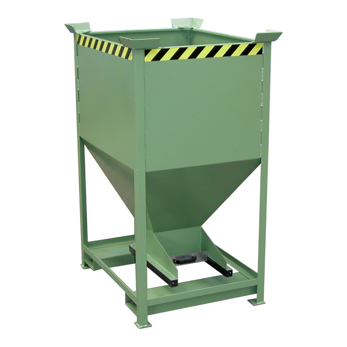 BAUER Südlohn Silobehälter Typ SG-D 600 RAL 6011 Resedagrün - Art.-Nr. 4437-08-0000-4