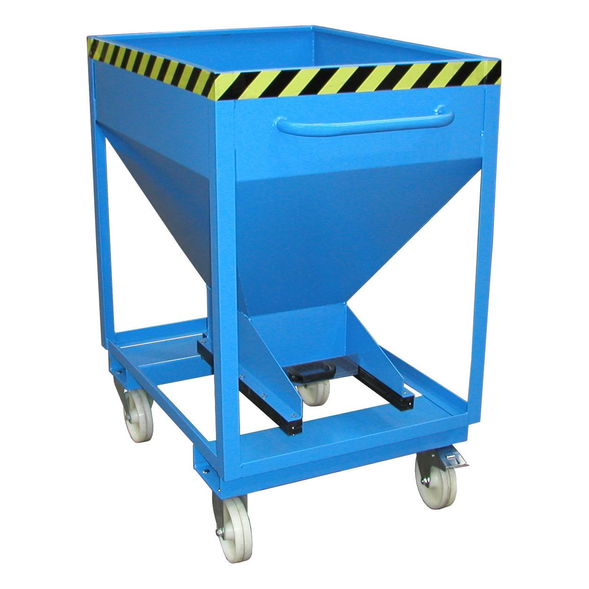 BAUER Südlohn Silobehälter Typ SRE-D 375 RAL 5012 Lichtblau - Art.-Nr. 4437-09-0000-3