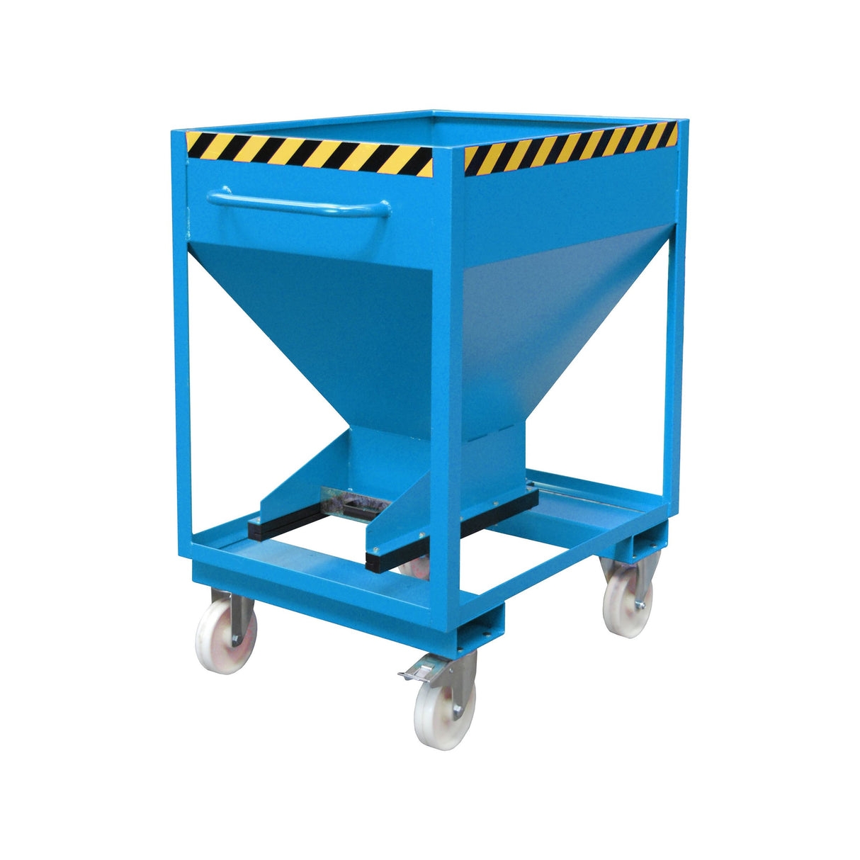 BAUER Südlohn Silobehälter Typ SRE-D 375 RAL 5012 Lichtblau - Art.-Nr. 4437-09-0000-3