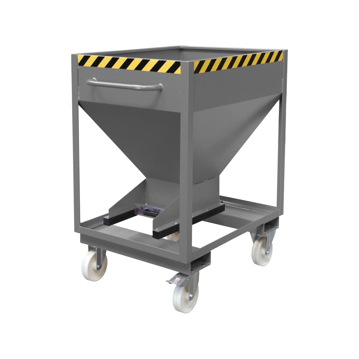 BAUER Südlohn Silobehälter Typ SRE-D 375 RAL 7005 Mausgrau - Art.-Nr. 4437-09-0000-5