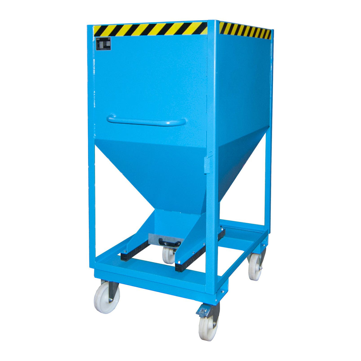 BAUER Südlohn Silobehälter Typ SRE-D 600 RAL 5012 Lichtblau - Art.-Nr. 4437-10-0000-3