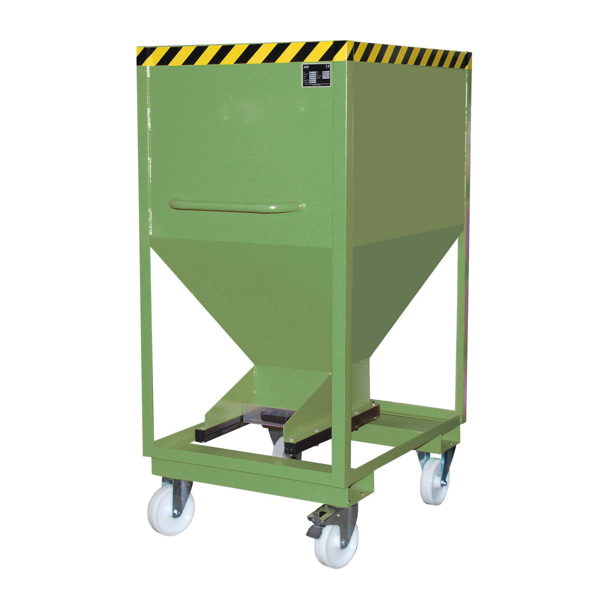 BAUER Südlohn Silobehälter Typ SRE-D 600 RAL 6011 Resedagrün - Art.-Nr. 4437-10-0000-4