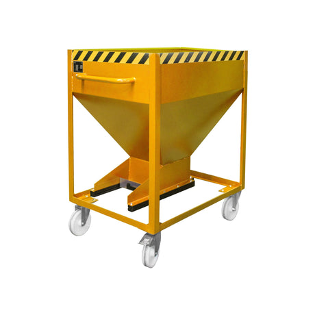 BAUER Südlohn Silobehälter Typ SR-D 375 RAL 2000 Gelborange - Art.-Nr. 4437-11-0000-1