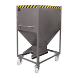 BAUER Südlohn Silobehälter Typ SR-D 600 RAL 7005 Mausgrau - Art.-Nr. 4437-12-0000-5