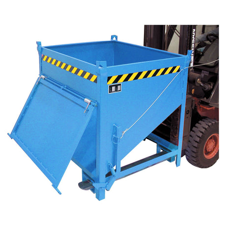 BAUER Südlohn Silobehälter Typ SGK 75 RAL 5012 Lichtblau - Art.-Nr. 4437-14-0000-3