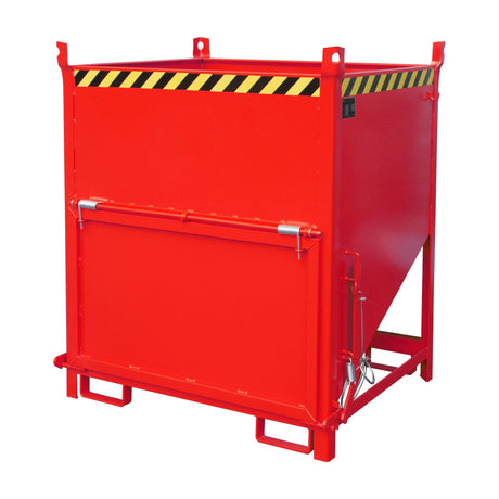 BAUER Südlohn Silobehälter Typ SGK 100 RAL 3000 Feuerrot - Art.-Nr. 4437-15-0000-2