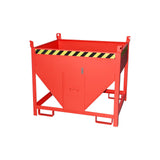 BAUER Südlohn Silobehälter Typ SGS 50 RAL 3000 Feuerrot - Art.-Nr. 4437-16-0000-2