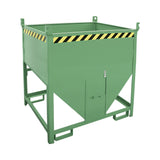 BAUER Südlohn Silobehälter Typ SGS 75 RAL 6011 Resedagrün - Art.-Nr. 4437-17-0000-4