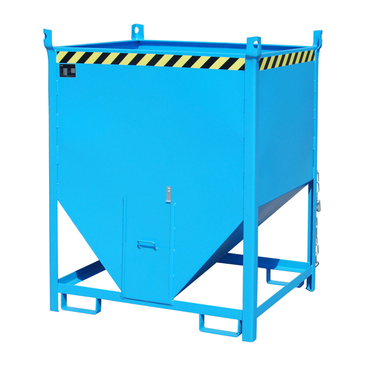 BAUER Südlohn Silobehälter Typ SGS 100 RAL 5012 Lichtblau - Art.-Nr. 4437-18-0000-3