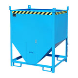 BAUER Südlohn Silobehälter Typ SGS 100 RAL 5012 Lichtblau - Art.-Nr. 4437-18-0000-3