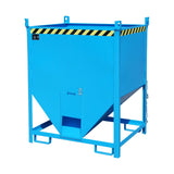 BAUER Südlohn Silobehälter Typ SGS 100 RAL 5012 Lichtblau - Art.-Nr. 4437-18-0000-3