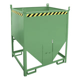 BAUER Südlohn Silobehälter Typ SGS 100 RAL 6011 Resedagrün - Art.-Nr. 4437-18-0000-4