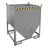 BAUER Südlohn Silobehälter Typ SGS 100 RAL 7005 Mausgrau - Art.-Nr. 4437-18-0000-5