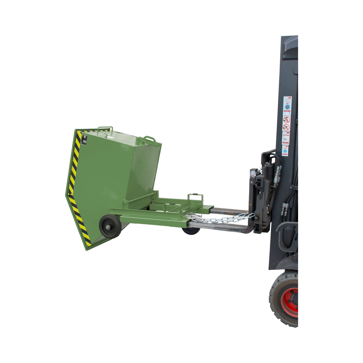 BAUER Südlohn Kastenwagen Typ KW-ET 400 RAL 6011 Resedagrün - Art.-Nr. 4438-04-0000-4