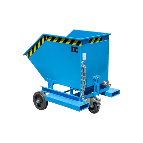 BAUER Südlohn Späne-Kastenwagen Typ SKW-ET 250 RAL 5012 Lichtblau - Art.-Nr. 4438-40-0000-3