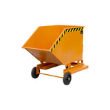 BAUER Südlohn Späne-Kastenwagen Typ SKW-ET 400 RAL 2000 Gelborange - Art.-Nr. 4438-41-0000-1