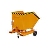 BAUER Südlohn Späne-Kastenwagen Typ SKW-ET 400 RAL 2000 Gelborange - Art.-Nr. 4438-41-0000-1