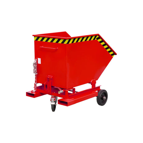 BAUER Südlohn Späne-Kastenwagen Typ SKW-ET 400 RAL 3000 Feuerrot - Art.-Nr. 4438-41-0000-2