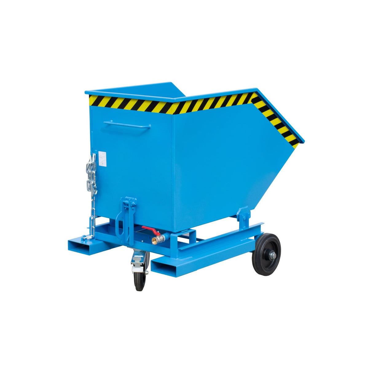 BAUER Südlohn Späne-Kastenwagen Typ SKW-ET 400 RAL 5012 Lichtblau - Art.-Nr. 4438-41-0000-3