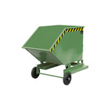 BAUER Südlohn Späne-Kastenwagen Typ SKW-ET 400 RAL 6011 Resedagrün - Art.-Nr. 4438-41-0000-4