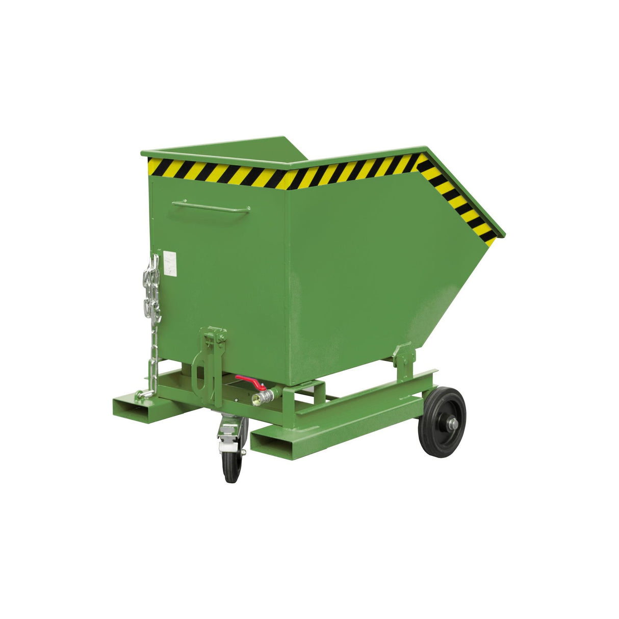 BAUER Südlohn Späne-Kastenwagen Typ SKW-ET 400 RAL 6011 Resedagrün - Art.-Nr. 4438-41-0000-4