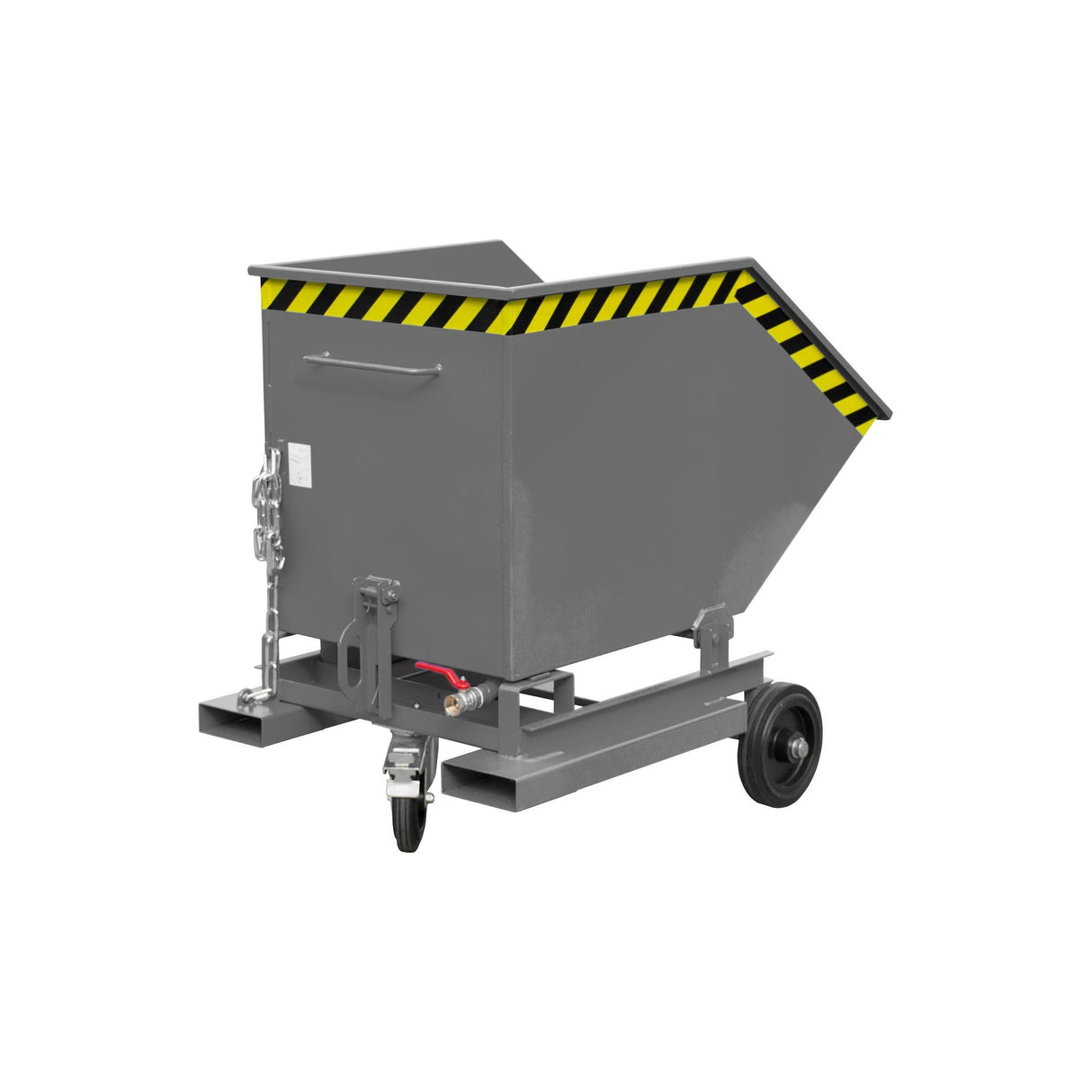 BAUER Südlohn Späne-Kastenwagen Typ SKW-ET 400 RAL 7005 Mausgrau - Art.-Nr. 4438-41-0000-5