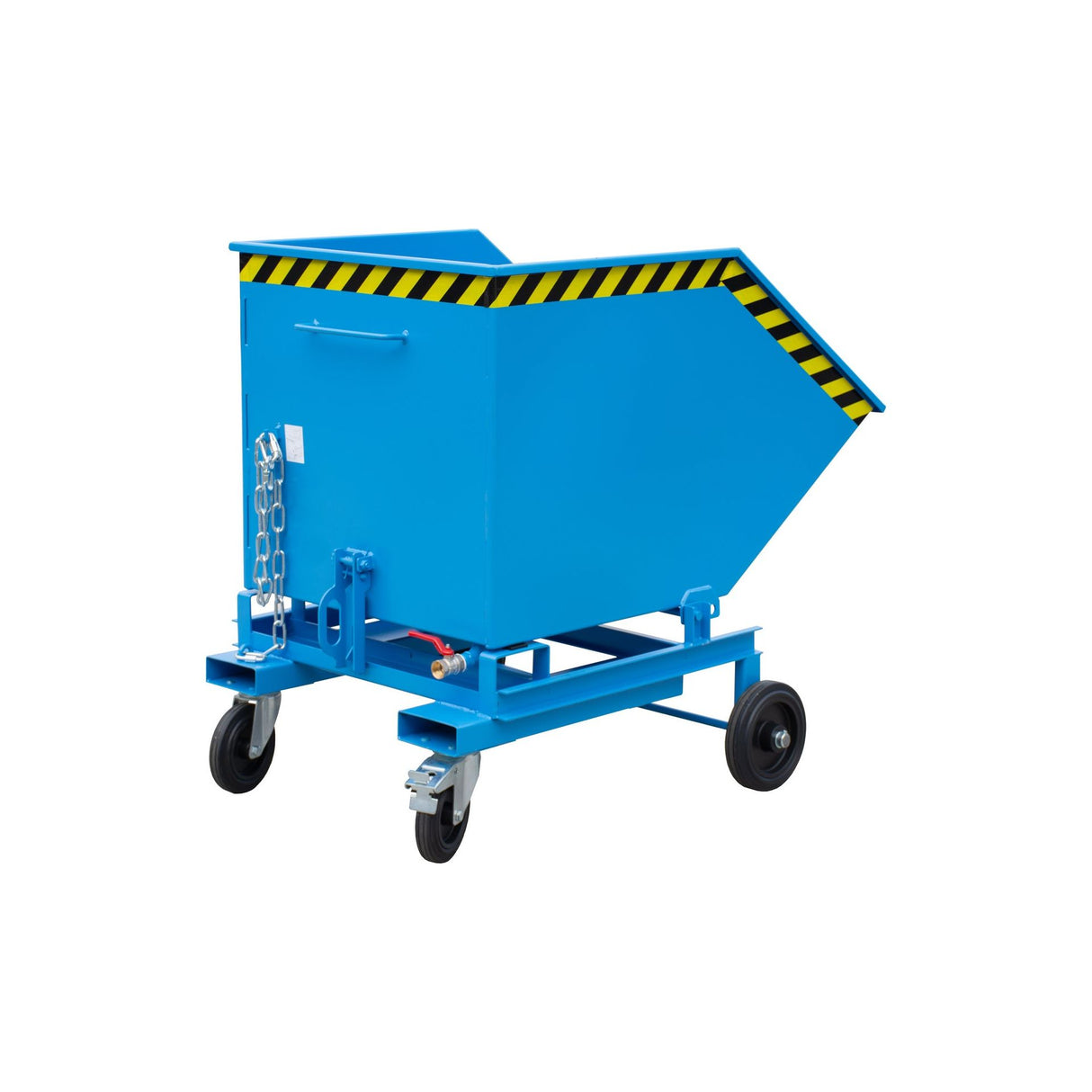 BAUER Südlohn Späne-Kastenwagen Typ SKW-ET 600 RAL 5012 Lichtblau - Art.-Nr. 4438-42-0000-3