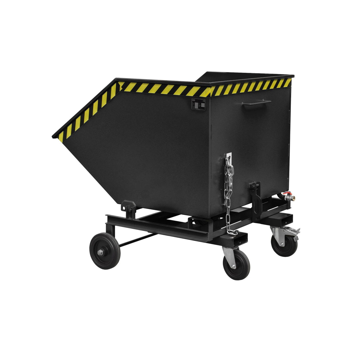 BAUER Südlohn Späne-Kastenwagen Typ SKW-ET 1000 RAL 7021 Schwarzgrau - Art.-Nr. 4438-43-0000-16