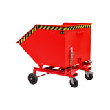 BAUER Südlohn Späne-Kastenwagen Typ SKW-ET 1000 RAL 3000 Feuerrot - Art.-Nr. 4438-43-0000-2