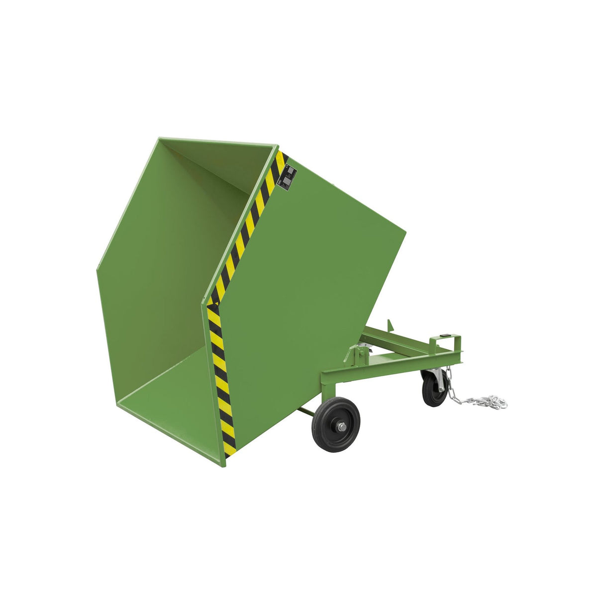 BAUER Südlohn Späne-Kastenwagen Typ SKW-ET 1000 RAL 6011 Resedagrün - Art.-Nr. 4438-43-0000-4