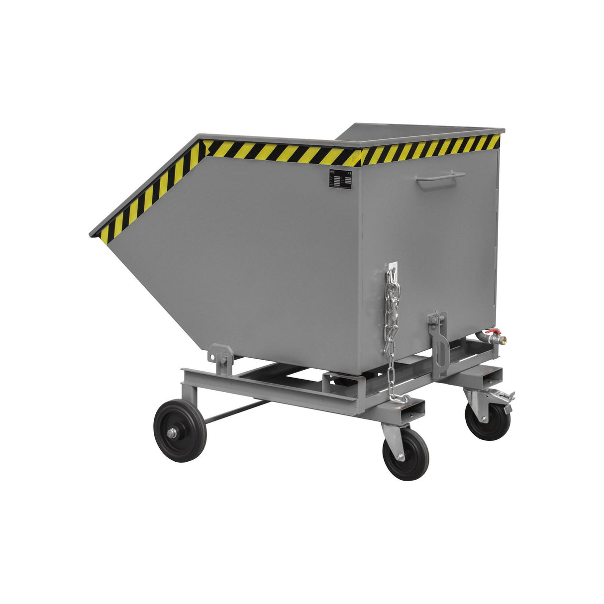 BAUER Südlohn Späne-Kastenwagen Typ SKW-ET 1000 RAL 7005 Mausgrau - Art.-Nr. 4438-43-0000-5