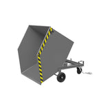 BAUER Südlohn Späne-Kastenwagen Typ SKW-ET 1000 RAL 7005 Mausgrau - Art.-Nr. 4438-43-0000-5