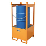 BAUER Südlohn Fass-Stapelpalette Typ FSP-1 RAL 2000 Gelborange - Art.-Nr. 4442-03-0000-1