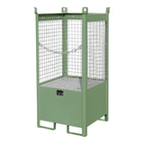 BAUER Südlohn Fass-Stapelpalette Typ FSP-1 D RAL 6011 Resedagrün - Art.-Nr. 4442-06-0000-4