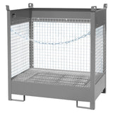 BAUER Südlohn Fass-Stapelpalette Typ FSP-2 D RAL 7005 Mausgrau - Art.-Nr. 4442-07-0000-5