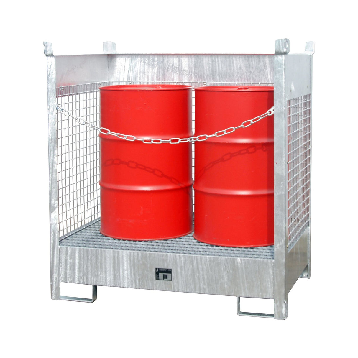 BAUER Südlohn Fass-Stapelpalette Typ FSP-2 D - Art.-Nr. 4442-07-0000-7