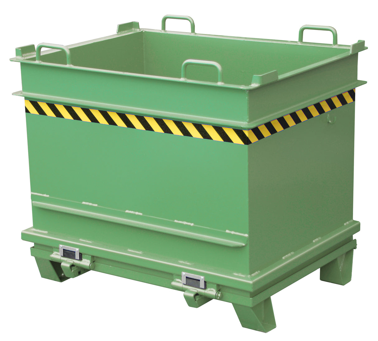 BAUER Südlohn Baustoffcontainer Typ BC 1000 RAL 6011 Resedagrün - Art.-Nr. 4445-01-0000-4