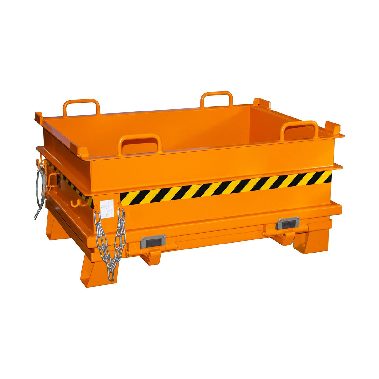 BAUER Südlohn Baustoffcontainer Typ BC 500 RAL 2000 Gelborange - Art.-Nr. 4445-03-0000-1