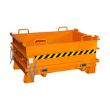 BAUER Südlohn Baustoffcontainer Typ BC 500 RAL 2000 Gelborange - Art.-Nr. 4445-03-0000-1