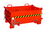 BAUER Südlohn Baustoffcontainer Typ BC 500 RAL 3000 Feuerrot - Art.-Nr. 4445-03-0000-2