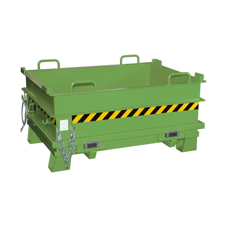 BAUER Südlohn Baustoffcontainer Typ BC 500 RAL 6011 Resedagrün - Art.-Nr. 4445-03-0000-4