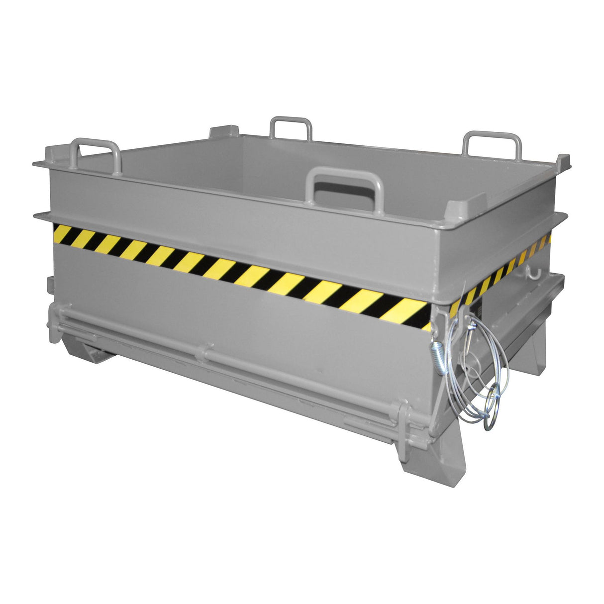 BAUER Südlohn Baustoffcontainer Typ BC 500 RAL 7005 Mausgrau - Art.-Nr. 4445-03-0000-5