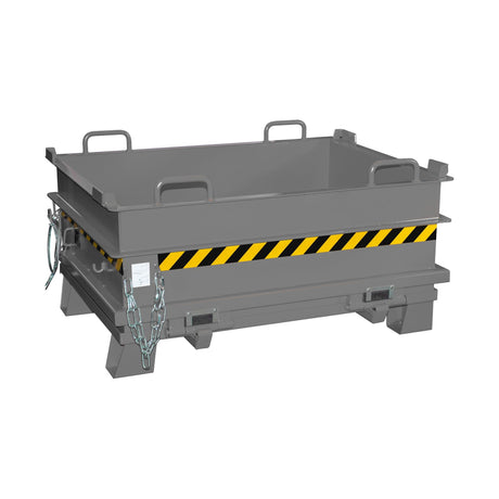 BAUER Südlohn Baustoffcontainer Typ BC 500 RAL 7005 Mausgrau - Art.-Nr. 4445-03-0000-5