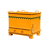BAUER Südlohn Baustoffcontainer Typ BC 1000 RAL 2000 Gelborange - Art.-Nr. 4445-04-0000-1